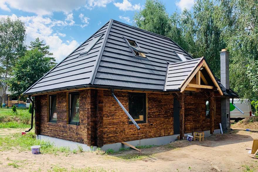 Zdjęcie realizacji z blachodachówką Janosik